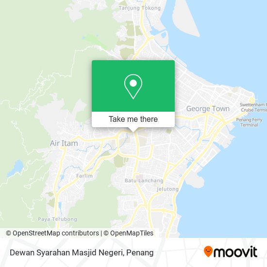 Peta Dewan Syarahan Masjid Negeri