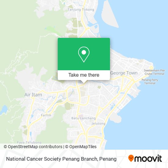 Peta National Cancer Society Penang Branch