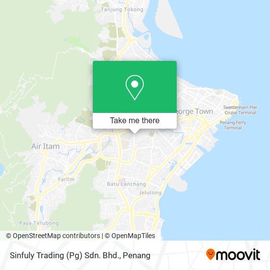 Sinfuly Trading (Pg) Sdn. Bhd. map