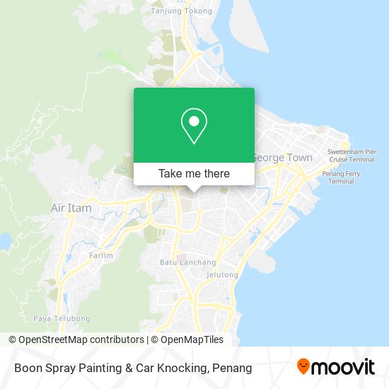 Boon Spray Painting & Car Knocking map