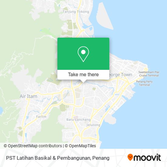 PST Latihan Basikal & Pembangunan map