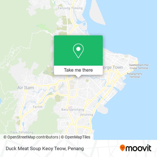 Duck Meat Soup Keoy Teow map