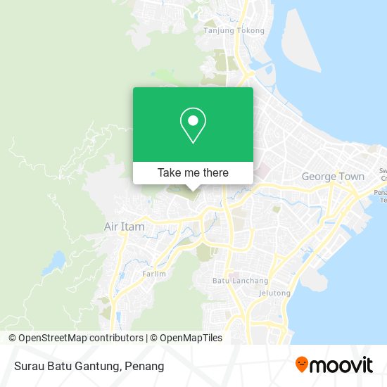 Surau Batu Gantung map