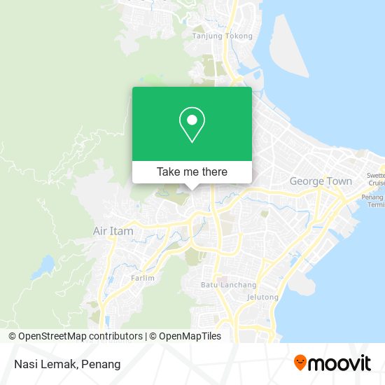 Nasi Lemak map