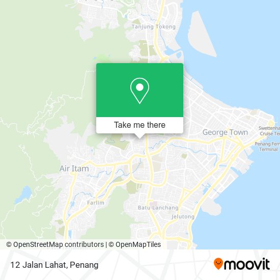 12 Jalan Lahat map