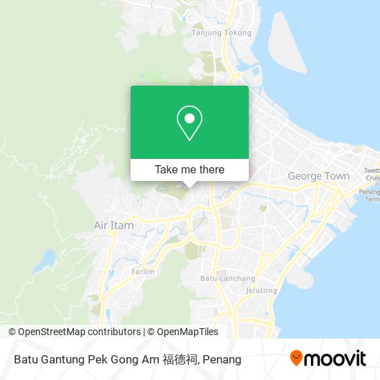 Batu Gantung Pek Gong Am 福德祠 map