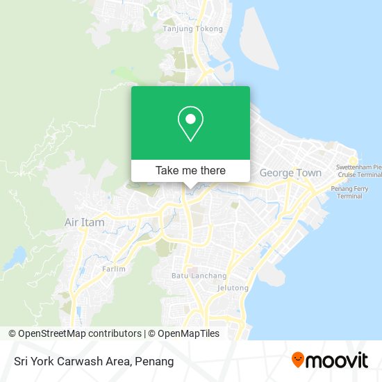 Peta Sri York Carwash Area