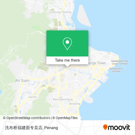 洗布桥福建面专卖店 map
