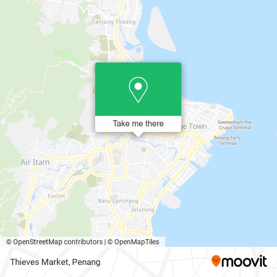 Thieves Market map