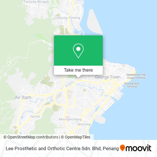 Lee Prosthetic and Orthotic Centre Sdn. Bhd map