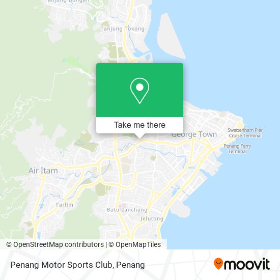 Peta Penang Motor Sports Club