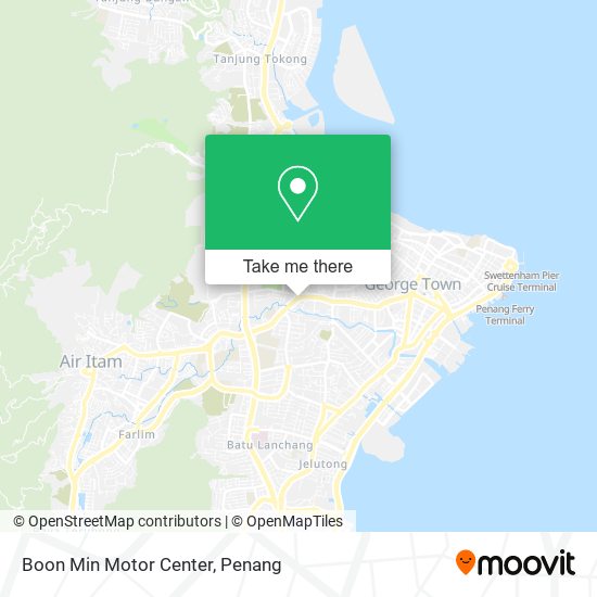 Peta Boon Min Motor Center
