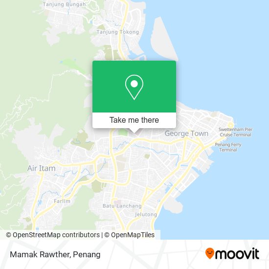 Mamak Rawther map