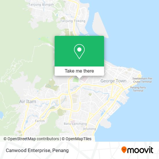 Canwood Enterprise map