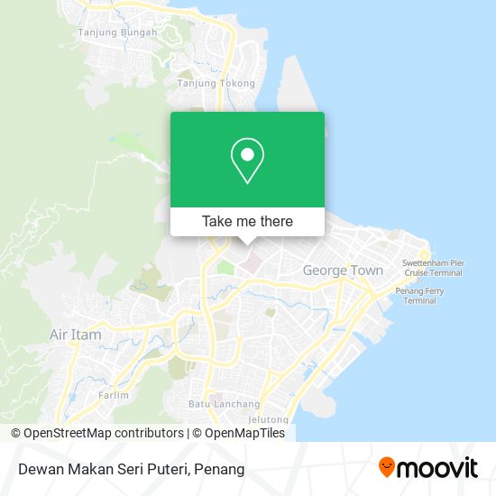 Dewan Makan Seri Puteri map