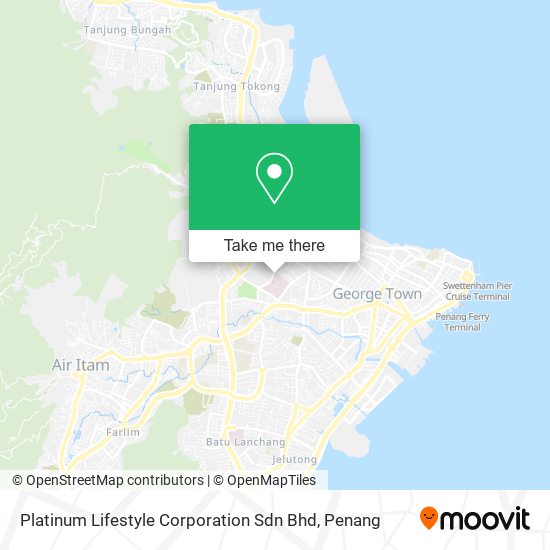 Platinum Lifestyle Corporation Sdn Bhd map