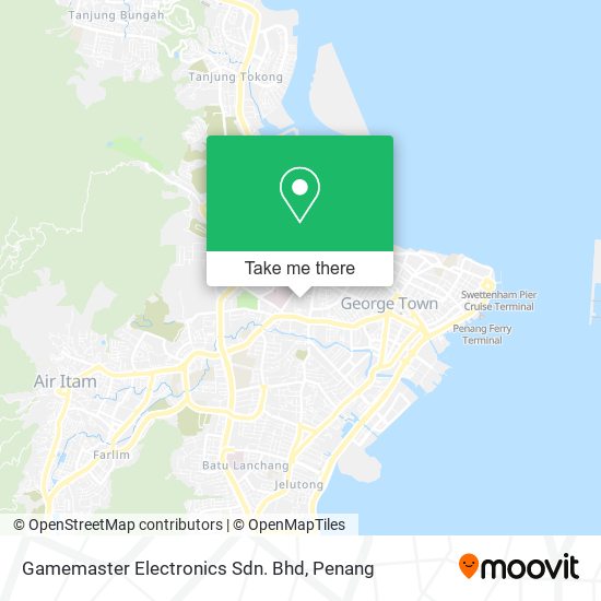 Gamemaster Electronics Sdn. Bhd map