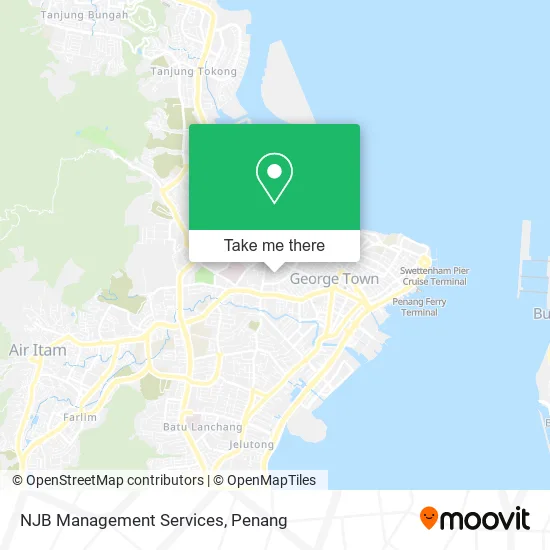 NJB Management Services map