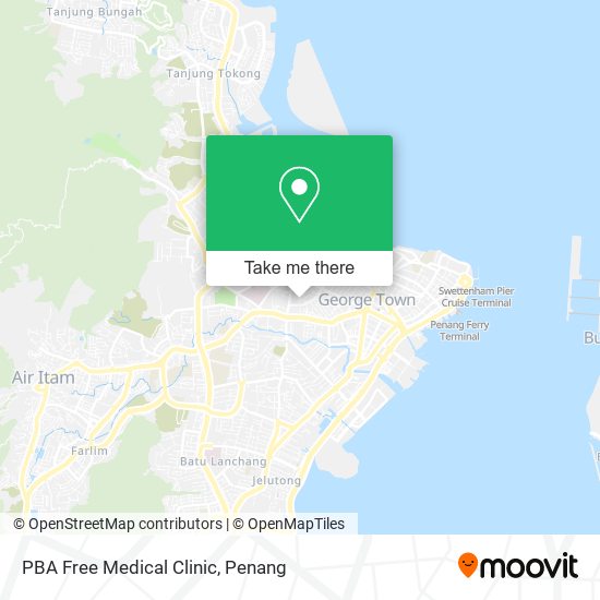 Peta PBA Free Medical Clinic