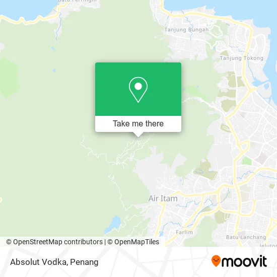 Absolut Vodka map