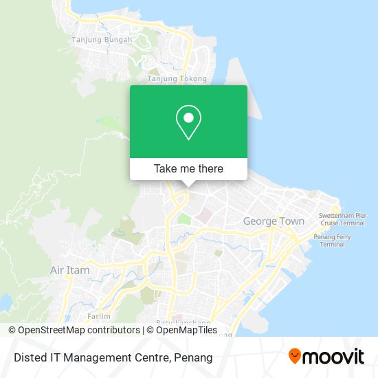 Disted IT Management Centre map