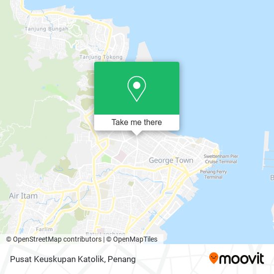 Pusat Keuskupan Katolik map