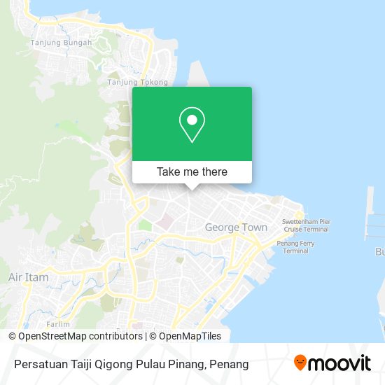 Peta Persatuan Taiji Qigong Pulau Pinang