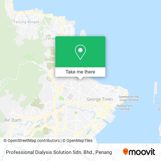 Professional Dialysis Solution Sdn. Bhd. map