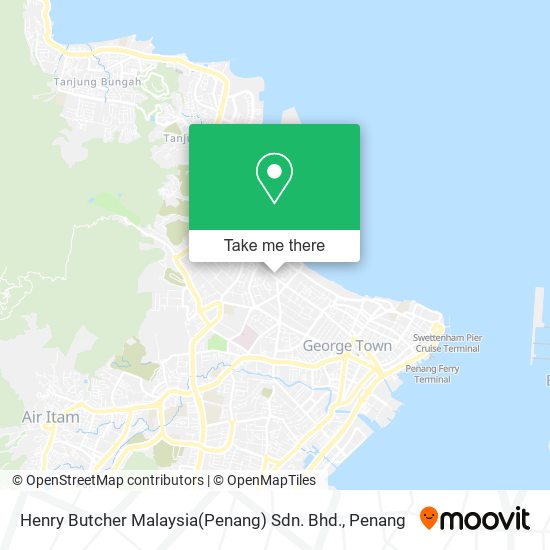 Peta Henry Butcher Malaysia(Penang) Sdn. Bhd.