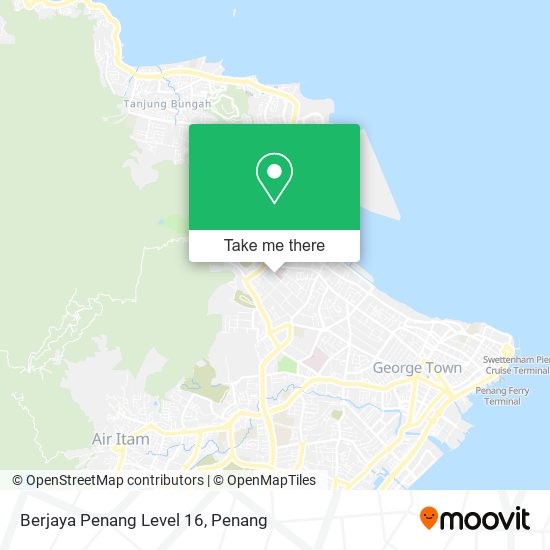 Berjaya Penang Level 16 map