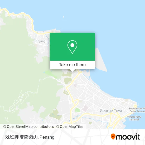 戏班脚 亚隆卤肉 map