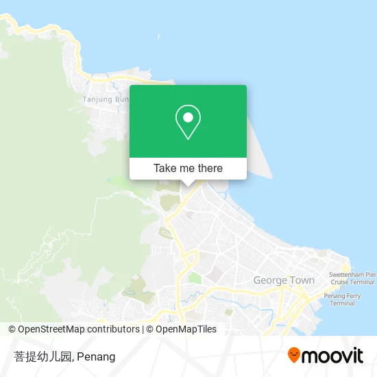 菩提幼儿园 map