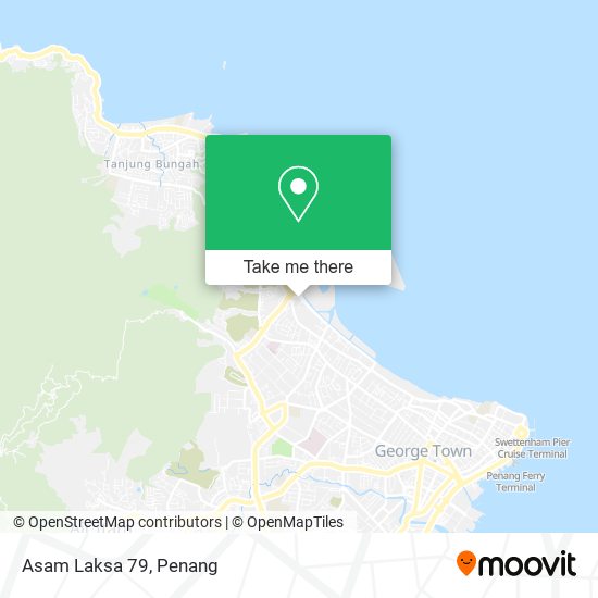 Asam Laksa 79 map