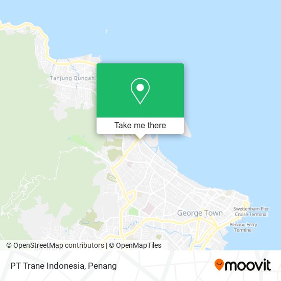 Peta PT Trane Indonesia