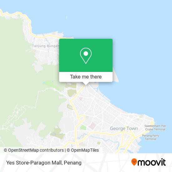 Yes Store-Paragon Mall map