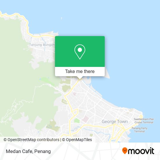 Medan Cafe map