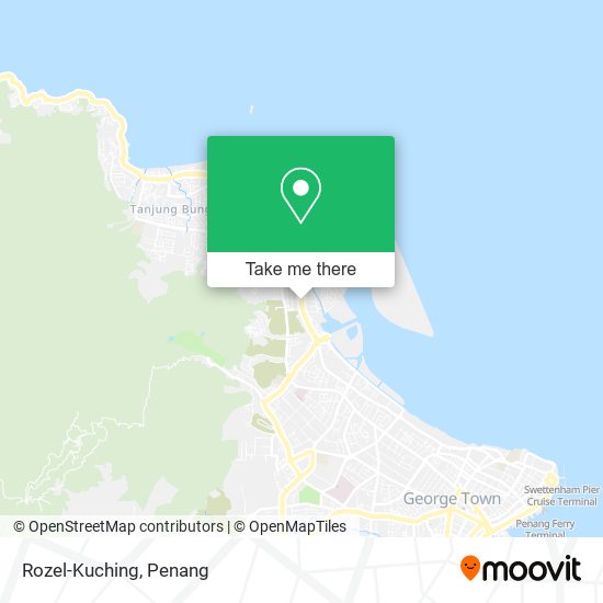 Rozel-Kuching map