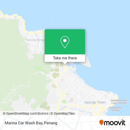Marina Car Wash Bay map