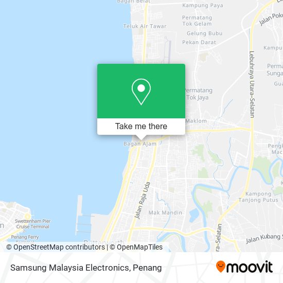 Samsung Malaysia Electronics map