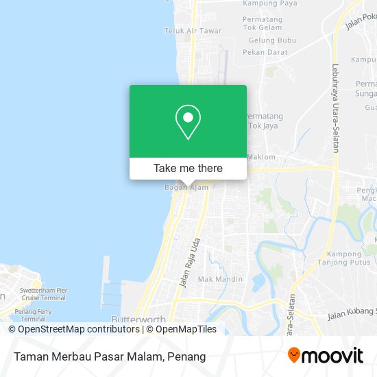 Taman Merbau Pasar Malam map
