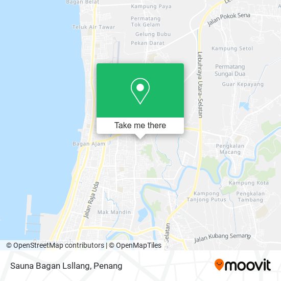 Peta Sauna Bagan Lsllang