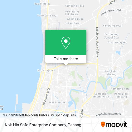 Peta Kok Hin Sofa Enterprise Company