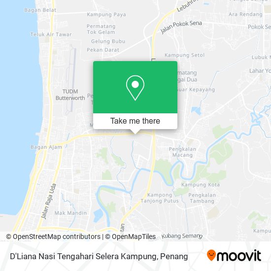 D'Liana Nasi Tengahari Selera Kampung map