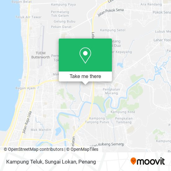 Kampung Teluk, Sungai Lokan map