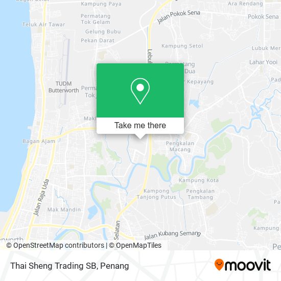 Thai Sheng Trading SB map