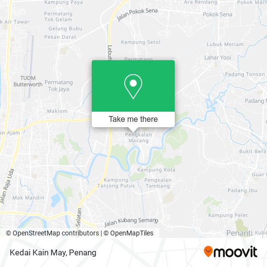 Kedai Kain May map