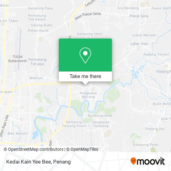 Kedai Kain Yee Bee map