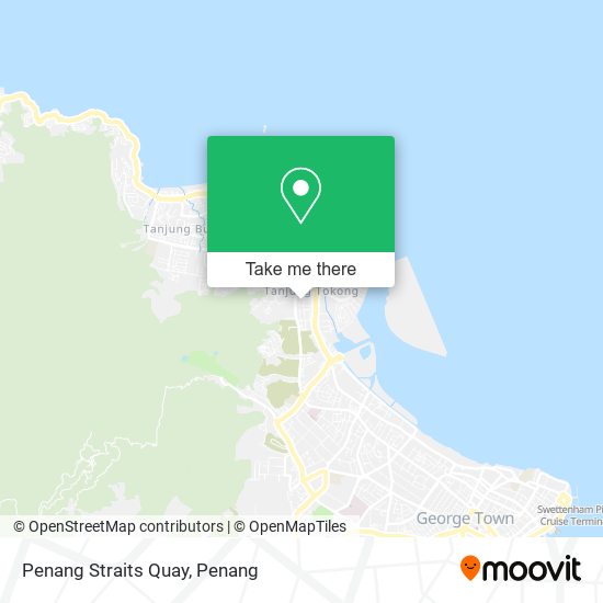 Penang Straits Quay map