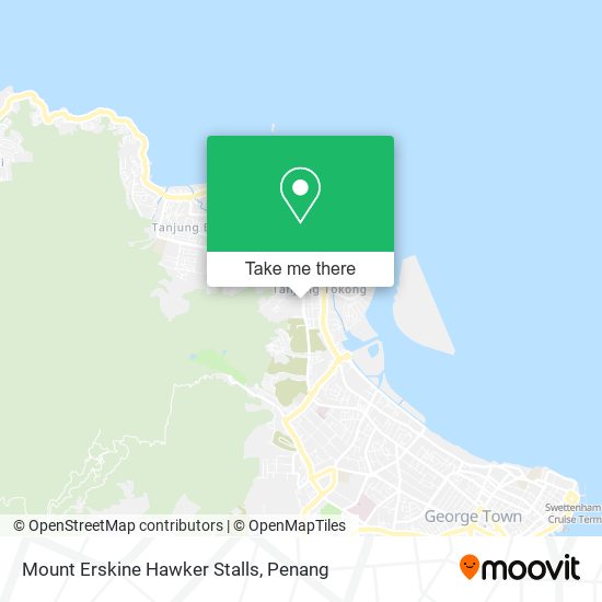 Mount Erskine Hawker Stalls map