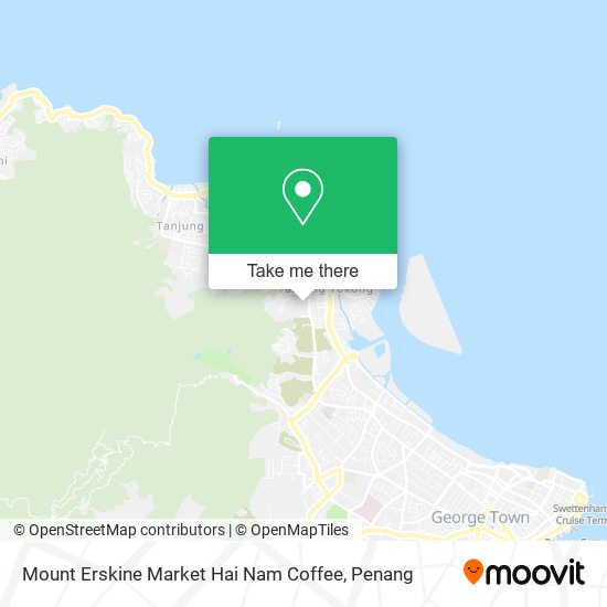Peta Mount Erskine Market Hai Nam Coffee